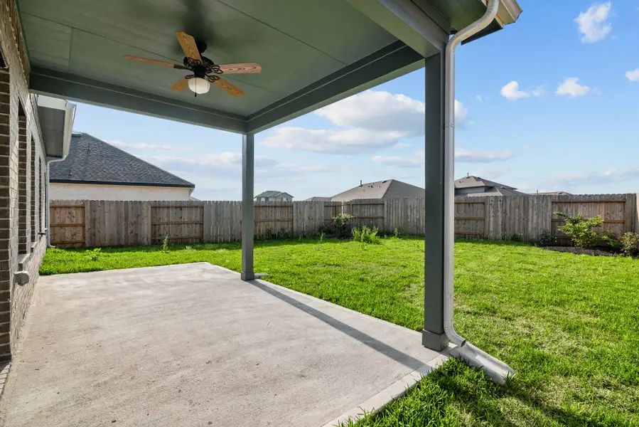 The Waring III- Rear Covered Patio