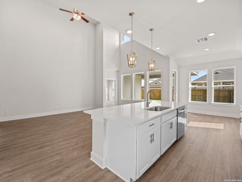 Furnished interior view inside a new home in Veranda, San Antonio (Image 8).