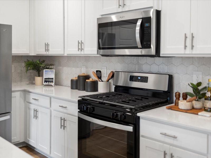 Furnished interior view inside a new home in Avalon Townes, Lyman (Image 10).