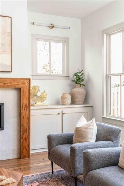 Furnished interior view inside a new home in , Decatur (Image 10).