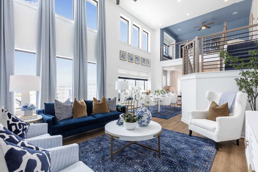 Representative Family Room - some options shown Representative Family Room - some options shown