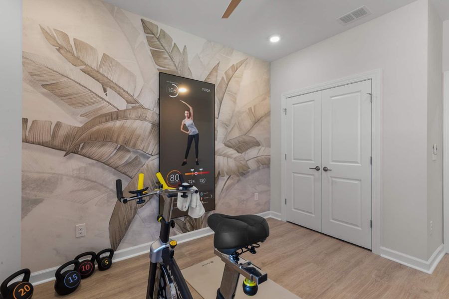 Representative furnished interior of a home built from the The Sunflower by Chesapeake Homes in Coastal Club of the Carolinas, Calabash (Image 40).