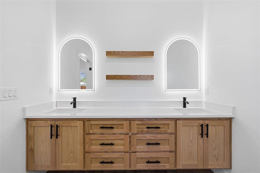 Furnished interior view inside a new home in , Bellmead (Image 8).