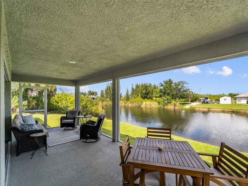 Exterior details and patio area of a home in Port Charlotte, Port Charlotte (Image 46).