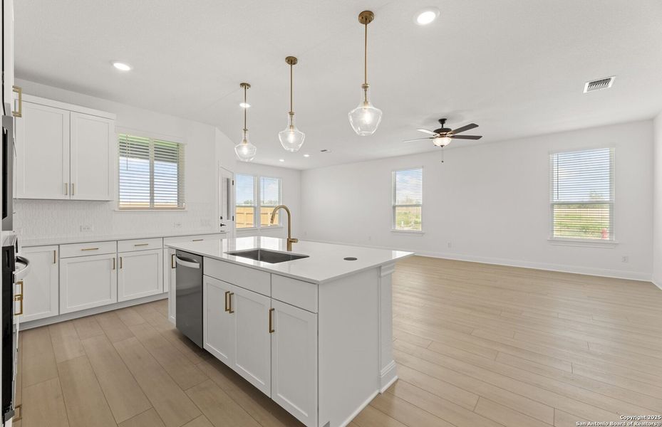 Furnished interior view inside a new home in Dove Song, Marion (Image 8).