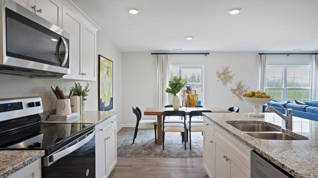 Furnished interior view inside a new home in Wilson's Ridge, Wilson's Mills (Image 11).