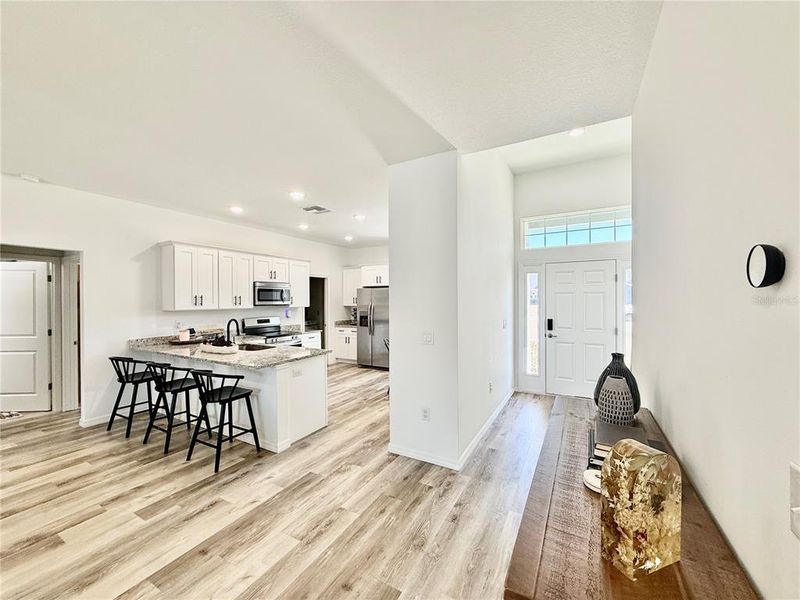 Furnished interior view inside a new home in , Eustis (Image 19).
