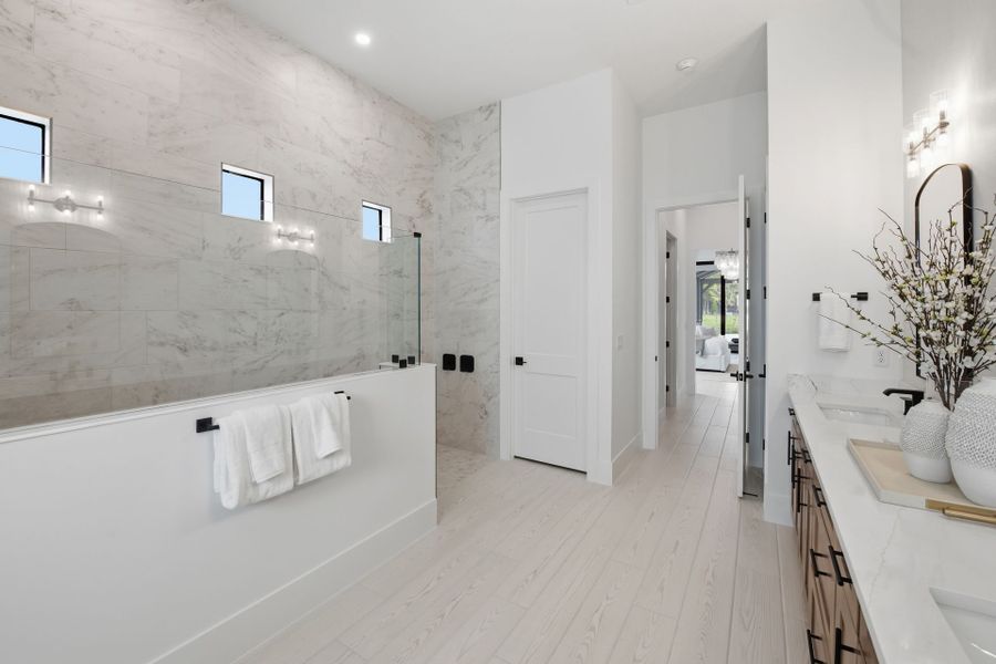 Representative furnished interior of a home built from the Oakley by DiVosta in Amara, Lake Worth (Image 7). Representative furnished interior of a home built from the Oakley by DiVosta in Amara, Lake Worth (Image 7).