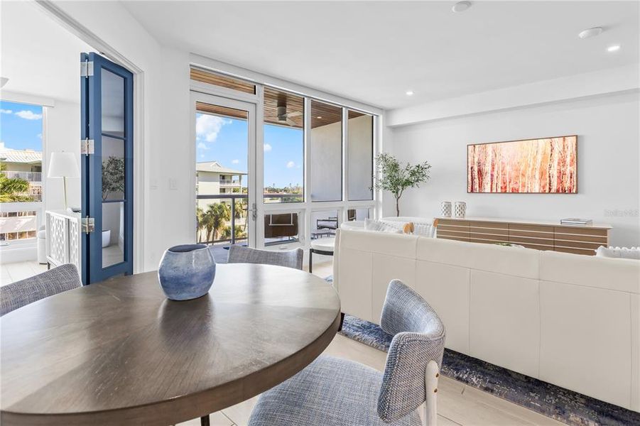 Furnished interior view inside a new home in , Sarasota (Image 24).