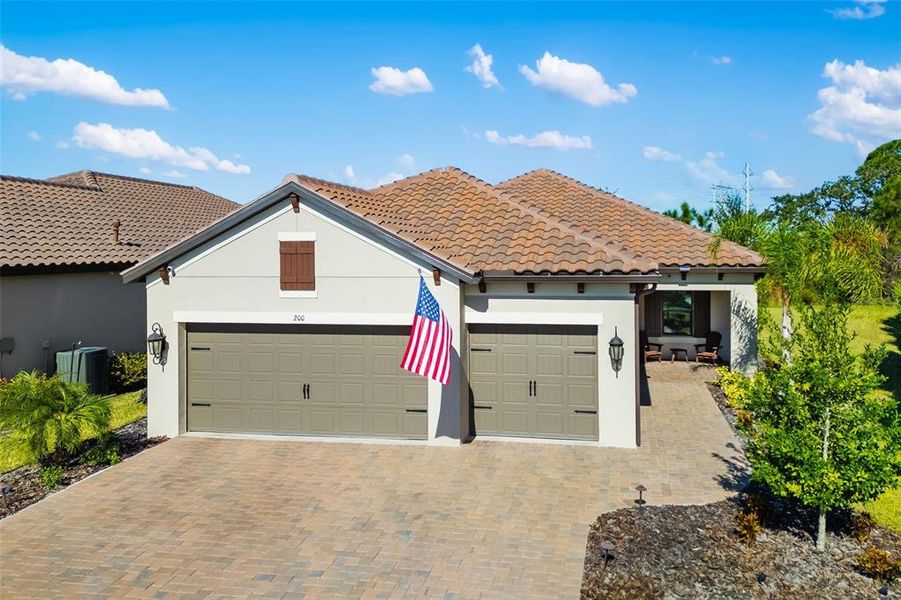 Front exterior of a new home in , Nokomis, FL, highlighting curb appeal (Image 29).
