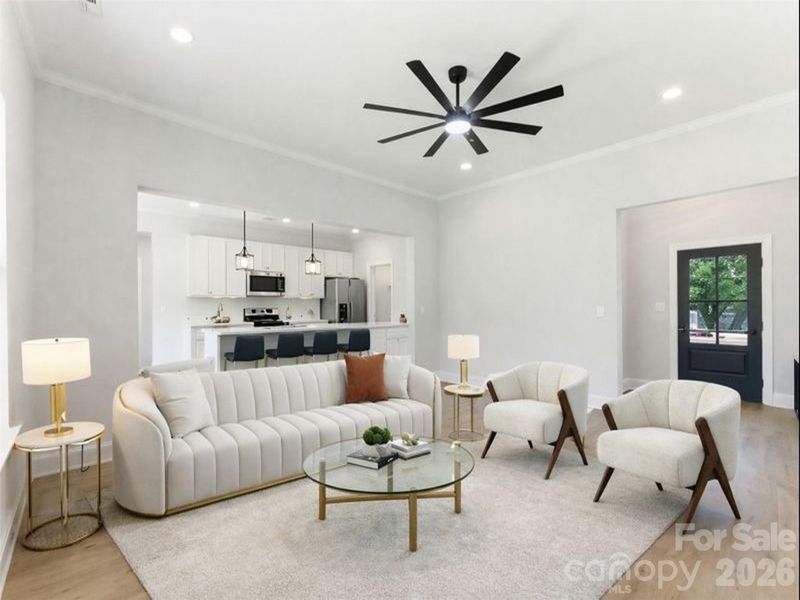 LIVING ROOM/VIRTUAL STAGING