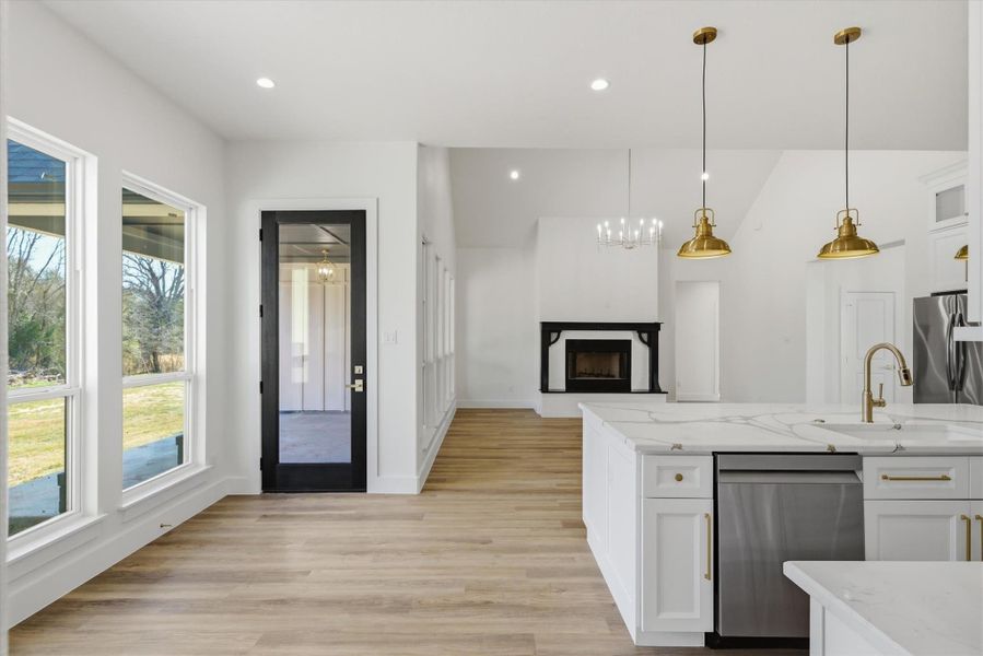 Furnished interior view inside a new home in , Canton (Image 6). Furnished interior view inside a new home in , Canton (Image 6).