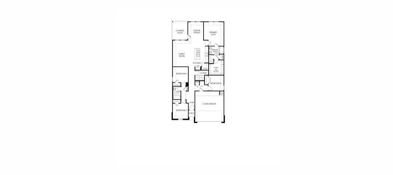 2D floor plan layout of this home in Granger Pointe - Premier Series, Conroe, TX (Image 3). 2D floor plan layout of this home in Granger Pointe - Premier Series, Conroe, TX (Image 3).
