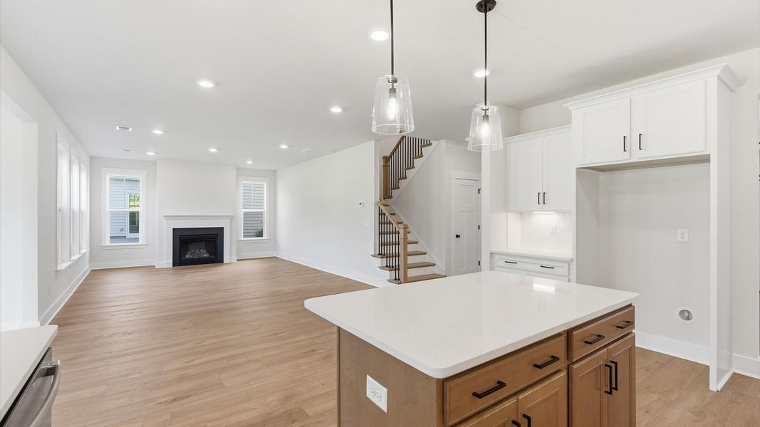 Furnished interior view inside a new home in Harrier Point, Woodruff (Image 12).