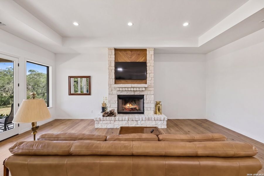 Furnished interior view inside a new home in , Bandera (Image 17). Furnished interior view inside a new home in , Bandera (Image 17).