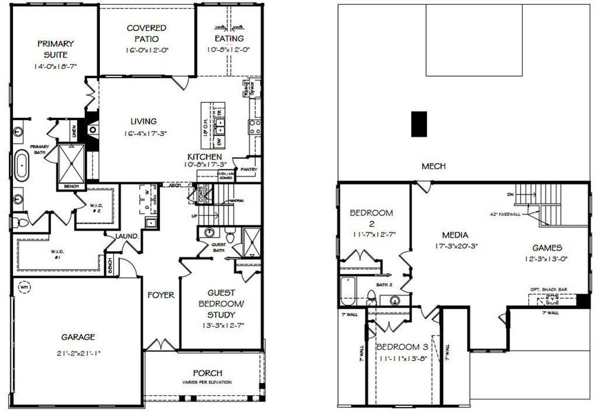 2D floor plan layout of this home in , Waleska, GA (Image 5).
