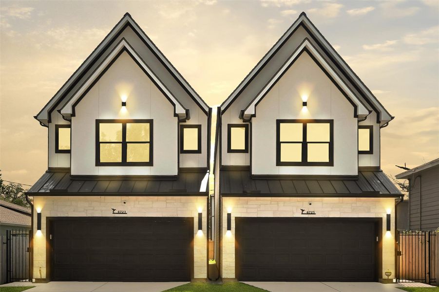 Front exterior of a new home in , Houston, TX, highlighting curb appeal (Image 2). Front exterior of a new home in , Houston, TX, highlighting curb appeal (Image 2).