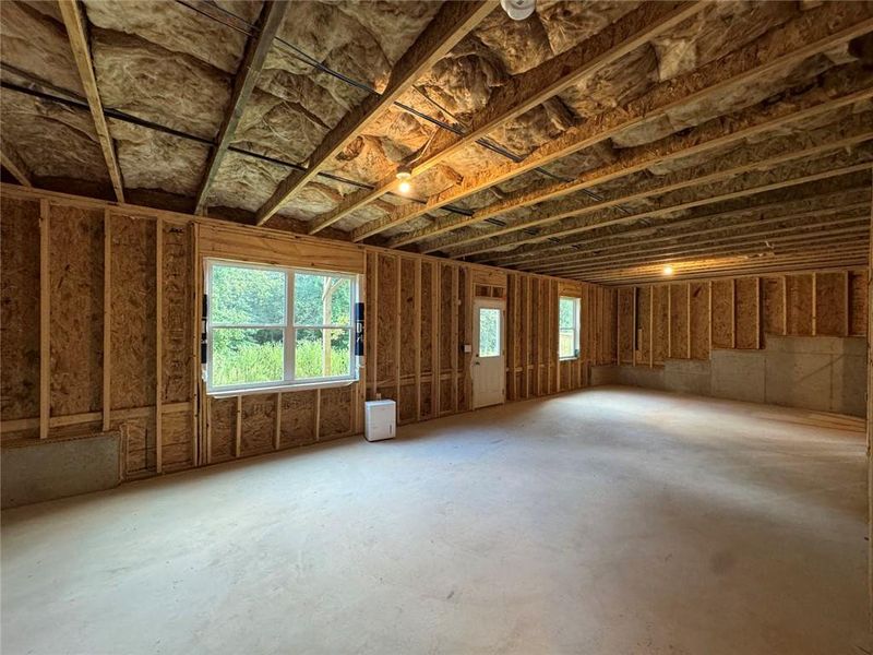 In-progress construction of a new home in , Dallas, GA (Image 55).