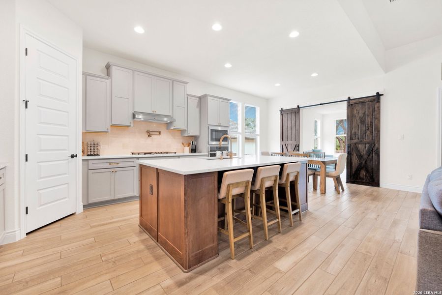 Furnished interior view inside a new home in , Boerne (Image 19).