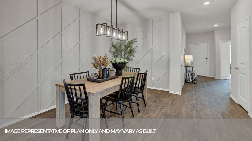 Representative furnished interior of a home built from the The Lakeway by D.R. Horton in Swenson Heights, Seguin (Image 8). Representative furnished interior of a home built from the The Lakeway by D.R. Horton in Swenson Heights, Seguin (Image 8).