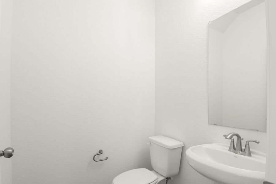 Furnished interior view inside a new home in Blanco Vista, San Marcos (Image 35).