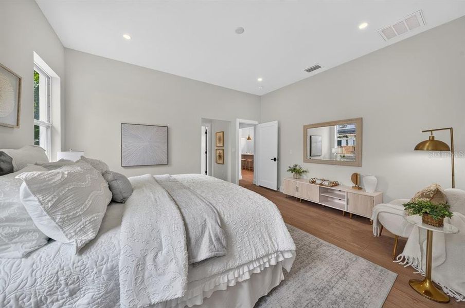 Furnished interior view inside a new home in , St. Petersburg (Image 12).