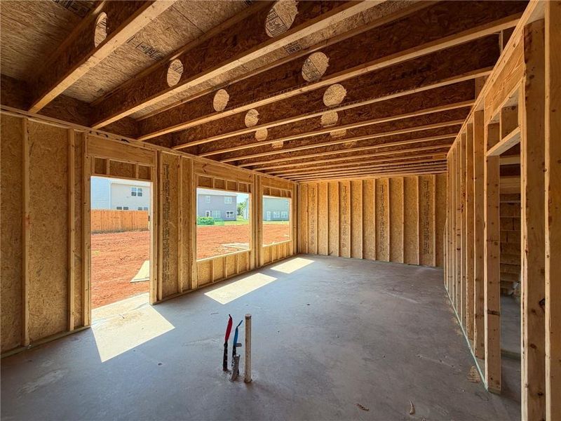 In-progress construction of a new home in , Rockmart, GA (Image 26).