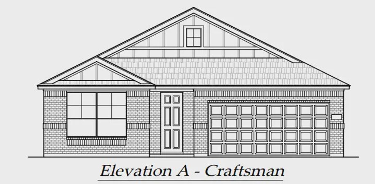Exterior rendering of this home design in Alsatian Oaks, Castroville, TX (Image 4).