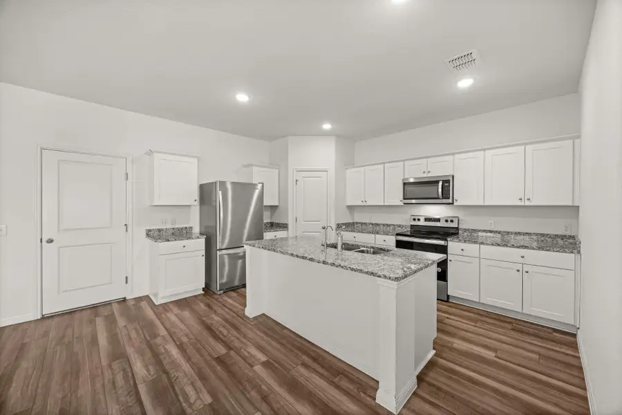 Furnished interior view inside a new home in Cottonwood Farms, Hutto (Image 6).