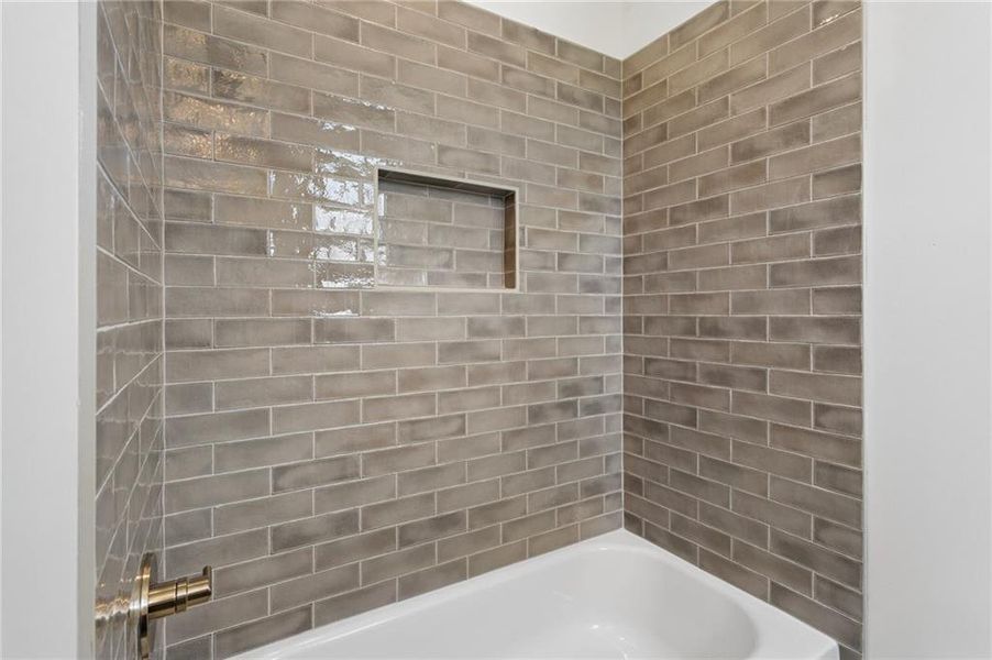 Close-up of interior finishes inside a home in , Atlanta (Image 17).