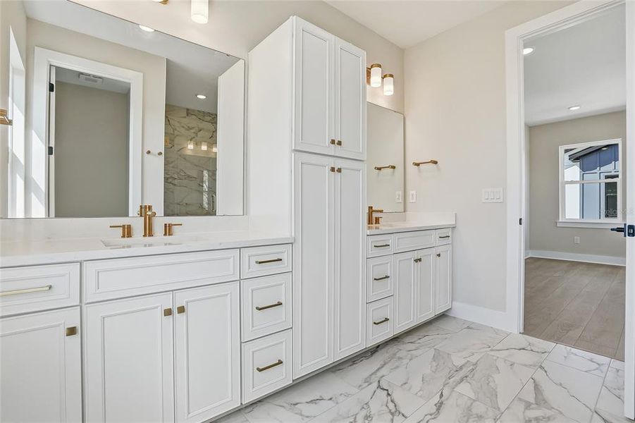 Furnished interior view inside a new home in , St. Petersburg (Image 34).