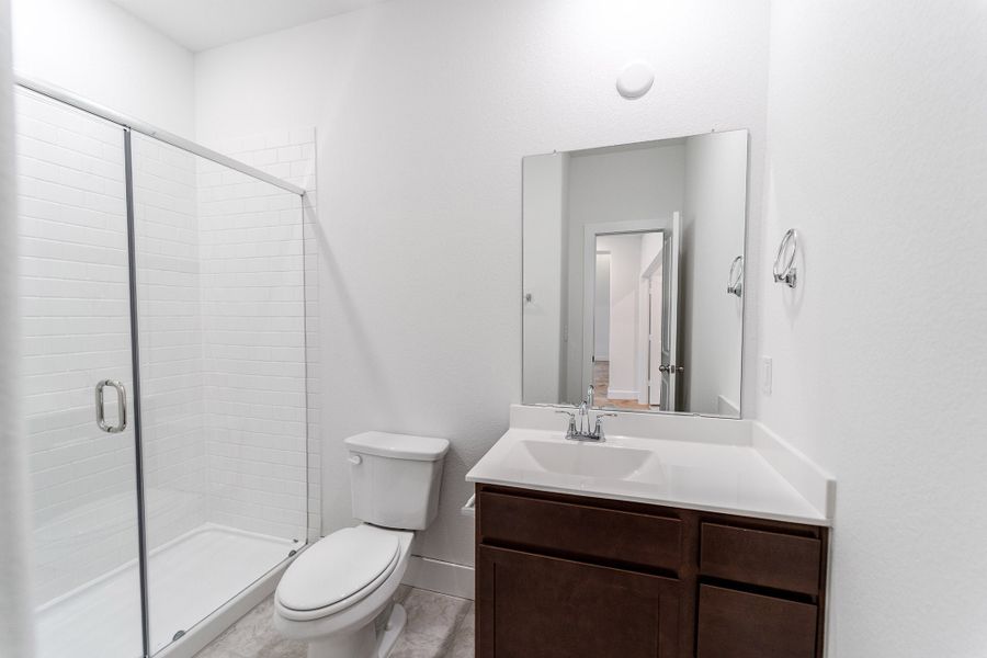 Furnished interior view inside a new home in Santa Rita Ranch, Liberty Hill (Image 10).
