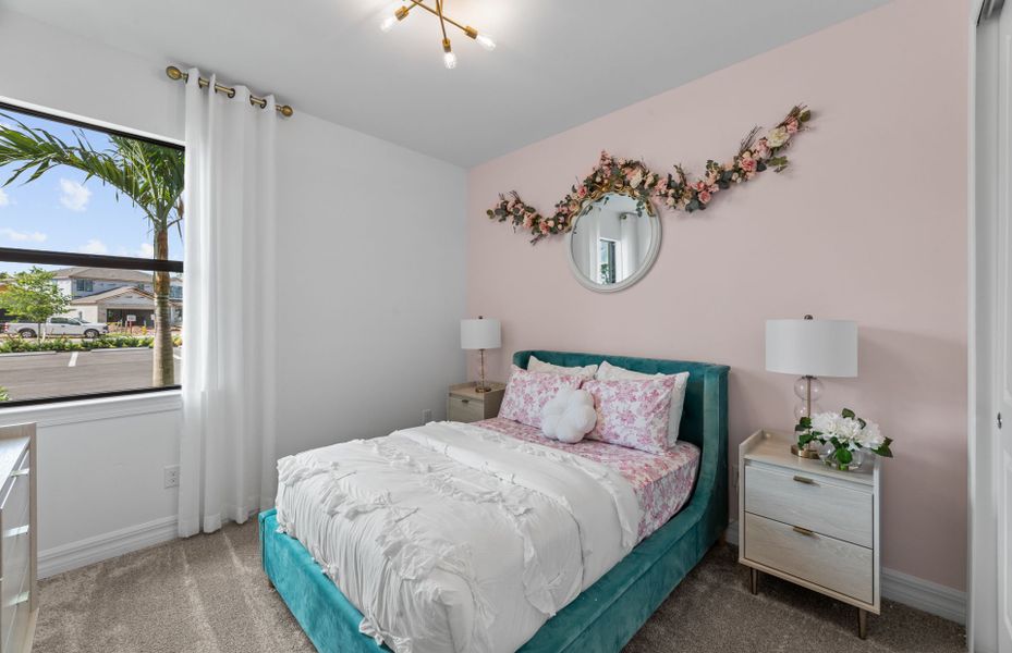 Furnished interior view inside a new home in The Strand at Cedar Grove, North Port (Image 12).