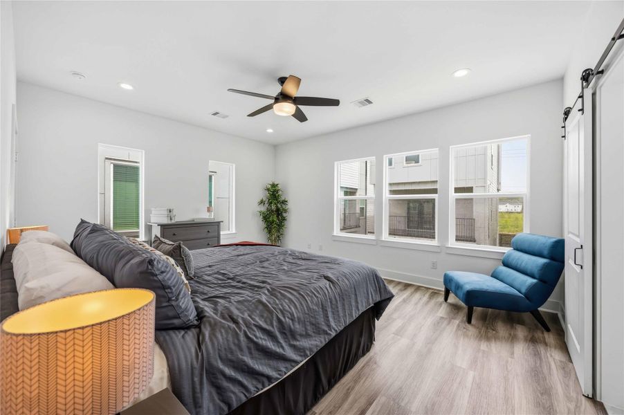 Furnished interior view inside a new home in , Houston (Image 8). Furnished interior view inside a new home in , Houston (Image 8).