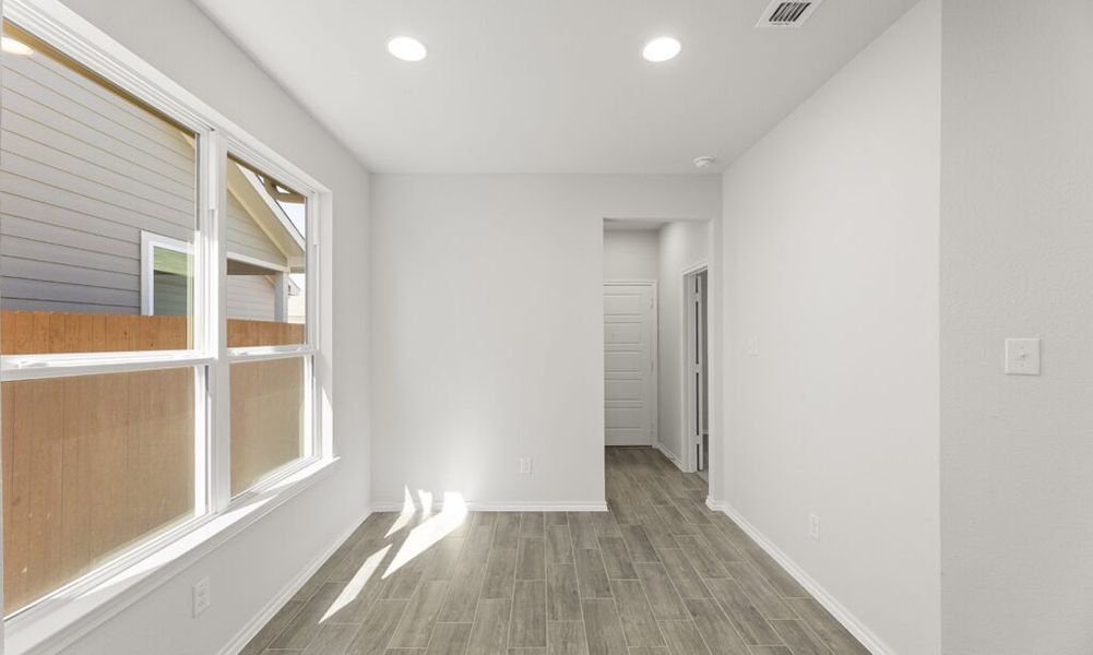 Representative exterior photo of a completed home built from the Thorndale by Impression Homes in Heartland, Heartland, TX (Image 11). Representative exterior photo of a completed home built from the Thorndale by Impression Homes in Heartland, Heartland, TX (Image 11).