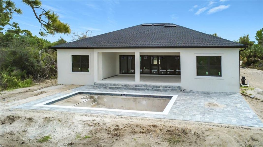 Exterior details and patio area of a home in , Port Charlotte (Image 22). Exterior details and patio area of a home in , Port Charlotte (Image 22).