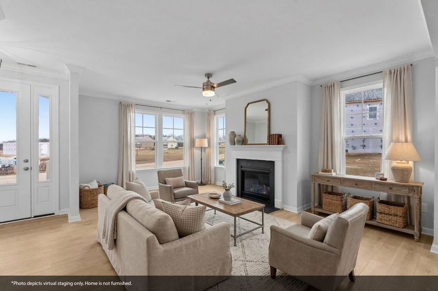 Furnished interior view inside a new home in Lilah Grove, Summerfield (Image 7).