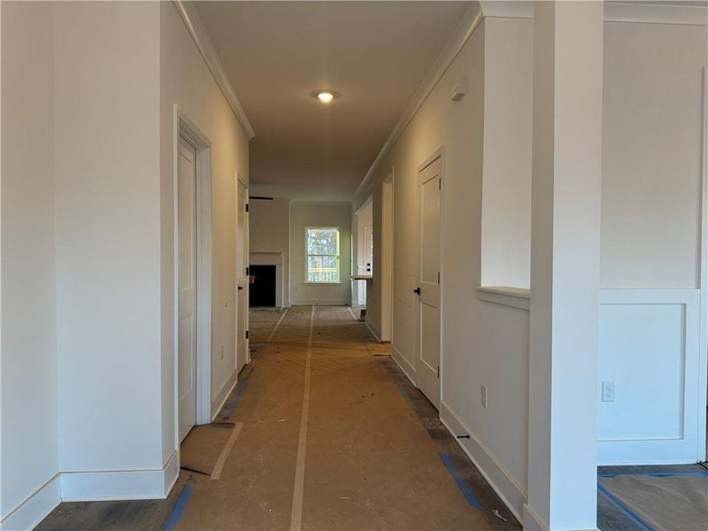 In-progress construction of a new home in Tuscany Hills, Douglasville, GA (Image 11). In-progress construction of a new home in Tuscany Hills, Douglasville, GA (Image 11).