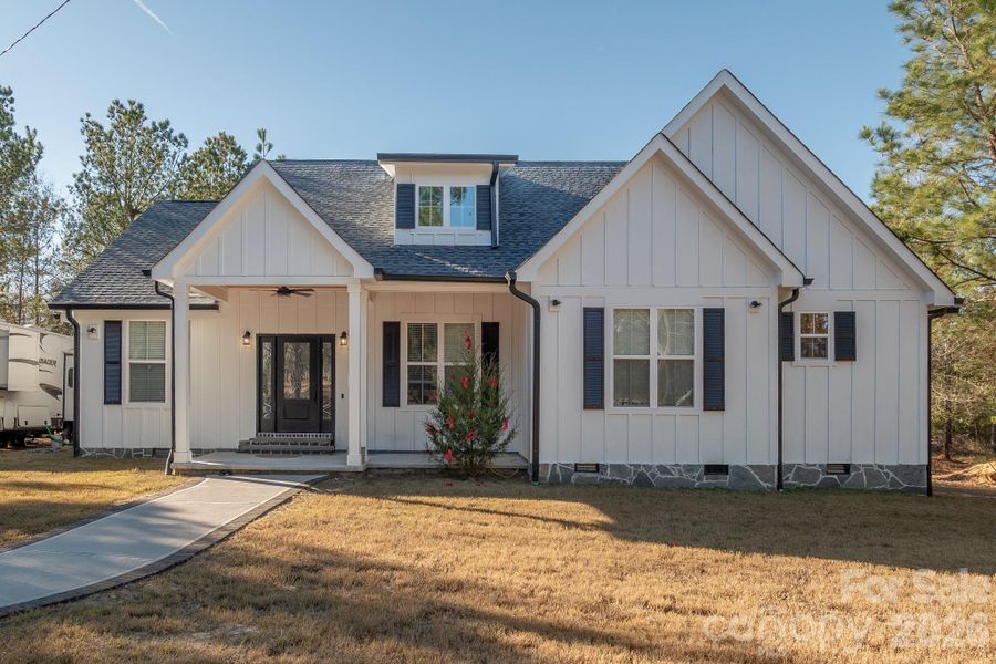 Front exterior of a new home in , Pageland, SC, highlighting curb appeal (Image 2).