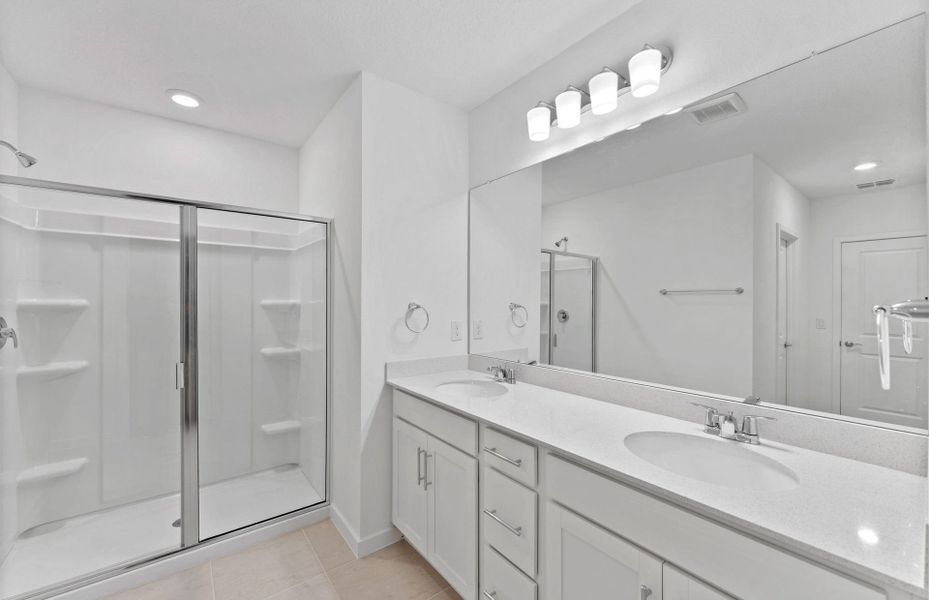 Furnished interior view inside a new home in Caldera, Spring Hill (Image 9).