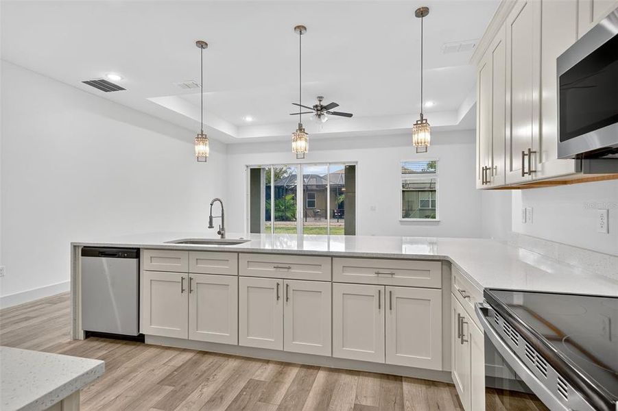 Furnished interior view inside a new home in , North Port (Image 31).