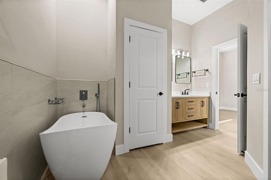 Furnished interior view inside a new home in , Sarasota (Image 18). Furnished interior view inside a new home in , Sarasota (Image 18).