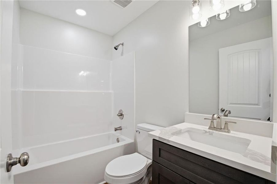 Furnished interior view inside a new home in , Eton (Image 16).