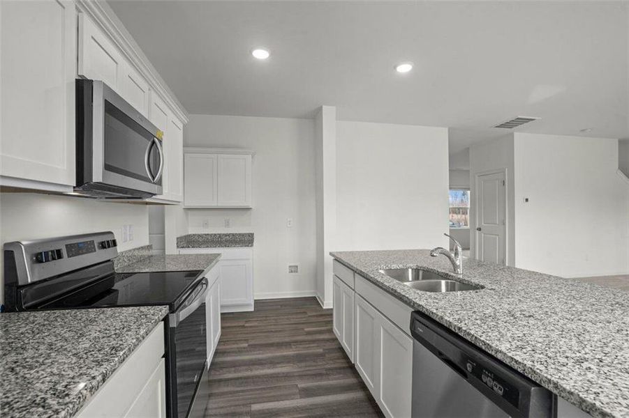 Furnished interior view inside a new home in Mt. Tabor Ridge, Dallas (Image 3).