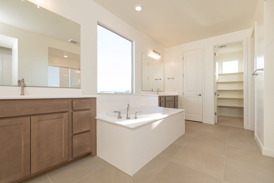 Furnished interior view inside a new home in Soleo, San Tan Valley (Image 5).