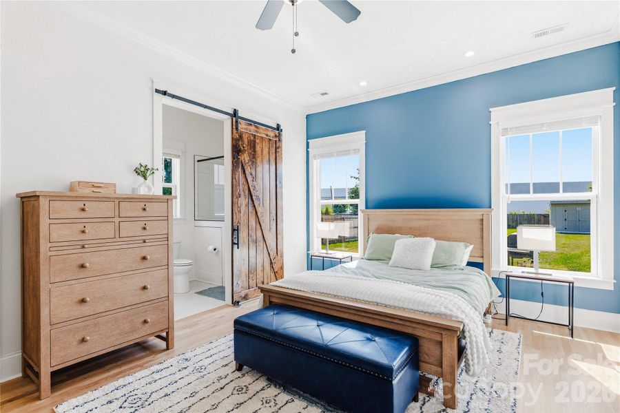Furnished interior view inside a new home in , Belmont (Image 12).