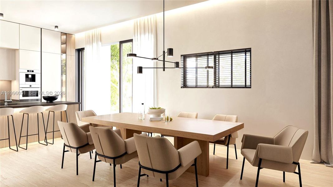 Furnished interior view inside a new home in , North Bay Village (Image 5).