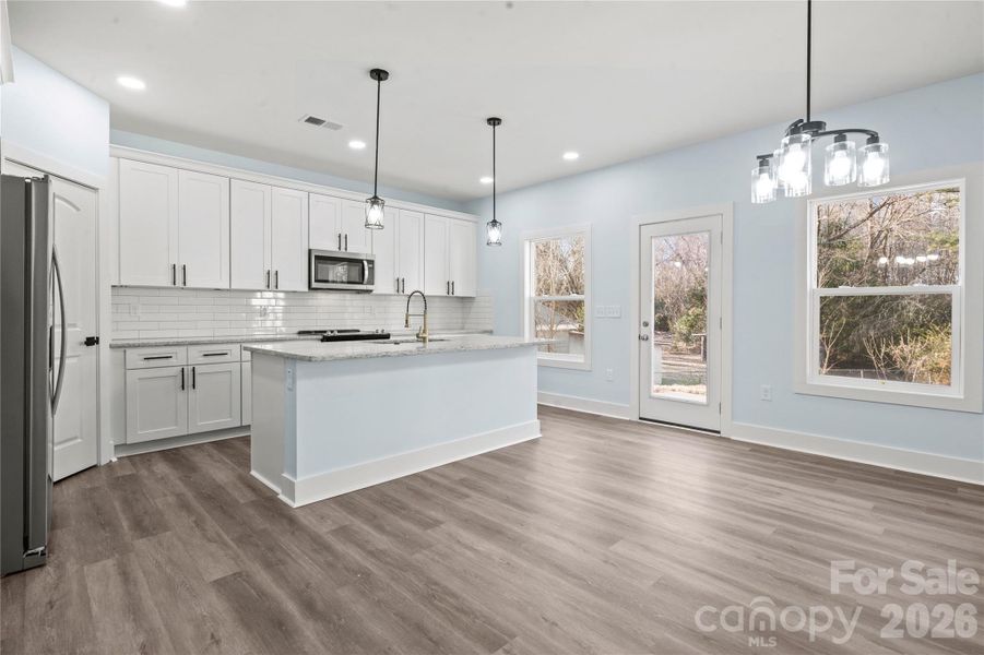 Furnished interior view inside a new home in , Concord (Image 9). Furnished interior view inside a new home in , Concord (Image 9).