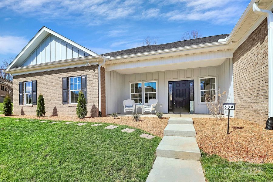 Front exterior of a new home in , Rock Hill, SC, highlighting curb appeal (Image 27).
