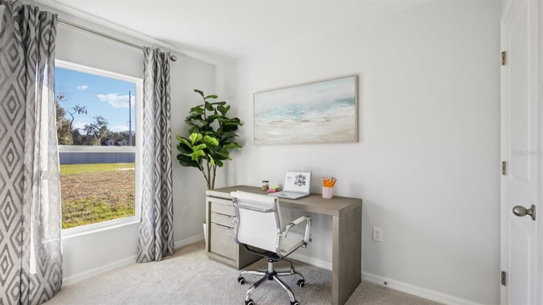 Furnished interior view inside a new home in Balm Grove, Wimauma (Image 22).